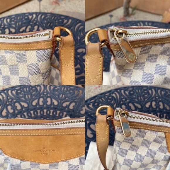 SOLD Louis Vuitton Damier Azur Siracusa MM Crossbody - Picture 9 of 15